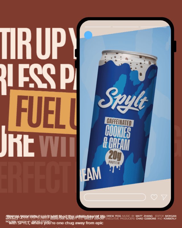 Horizontal flavor carousel interface